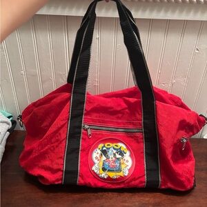 Disney Vintage Toon Duffle Bag Rare